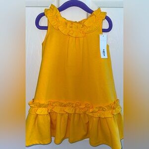 Janie and Jack gold dress